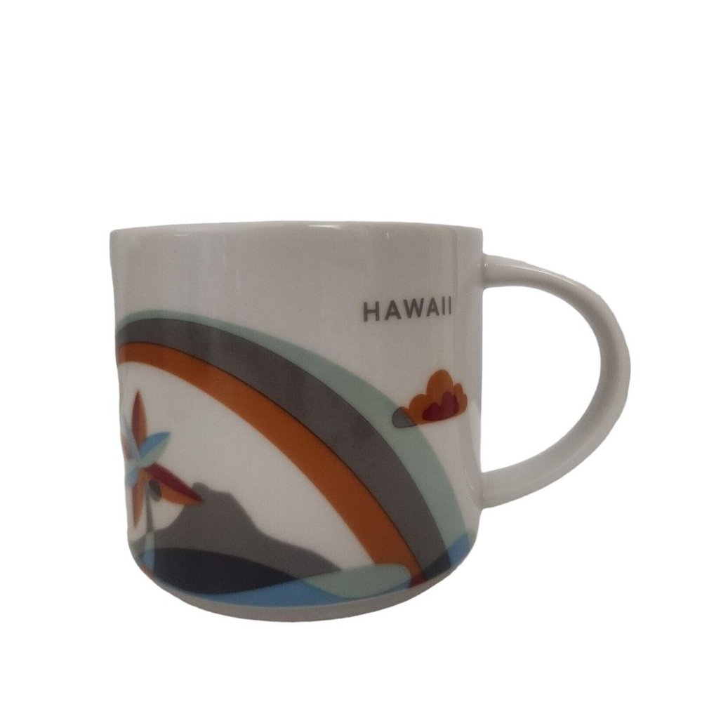 Starbucks 2015 Hawaii You Are Here Collection 14 oz. Coffee Tea Mug Cup